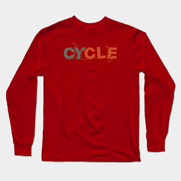 cyCLE Long Sleeve T-Shirt by ek